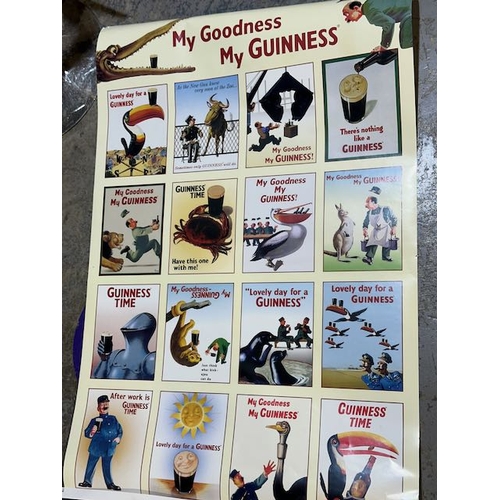 173 - Large Guinness Poster x2