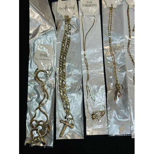 1012 - Collection of Stainless Necklaces