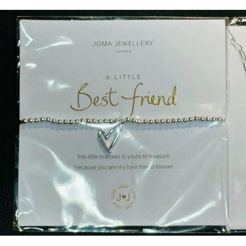 962 - Joma Jewellery x 2 -Forever Friendship Necklace + A Little Best friend Bracelet