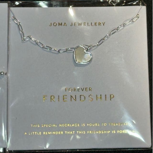 962 - Joma Jewellery x 2 -Forever Friendship Necklace + A Little Best friend Bracelet