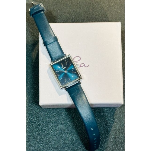 1028 - Pia Navy Watch - Boxed