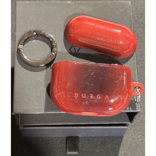 1042 - Burga Ear Bud Case with Keyring