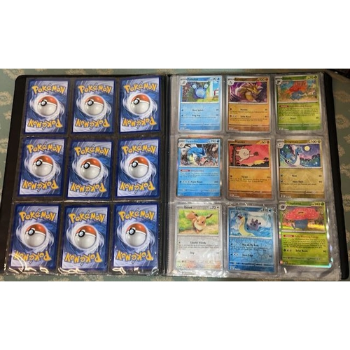 528 - Pokemon Folder Full of Cards