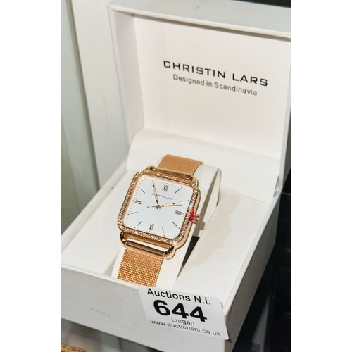 644 - Christin Lars Boxed Watch