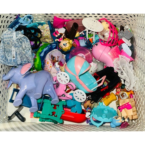 389A - Large Collection of Barbies, Rainbow High Dolls, Kens, Descendants Dolls, Barbie Jeep, Barbie Helico... 