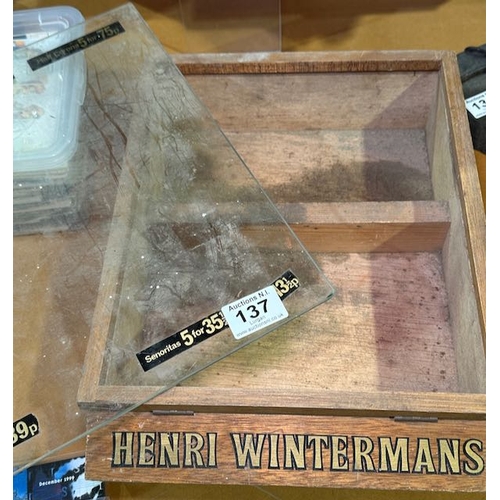 137 - Vintage Henri Wintermans Display Box