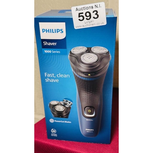 593 - Philips Shaver 1000 Box Sealed