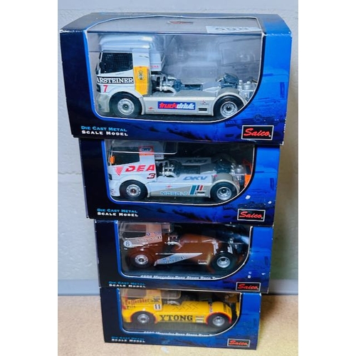 598 - 4 x Boxed Saico Craftsman Series Model Lorry Cabs