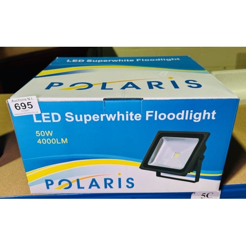 695 - Boxed Polaris 50W LED Superwhite Floodlight