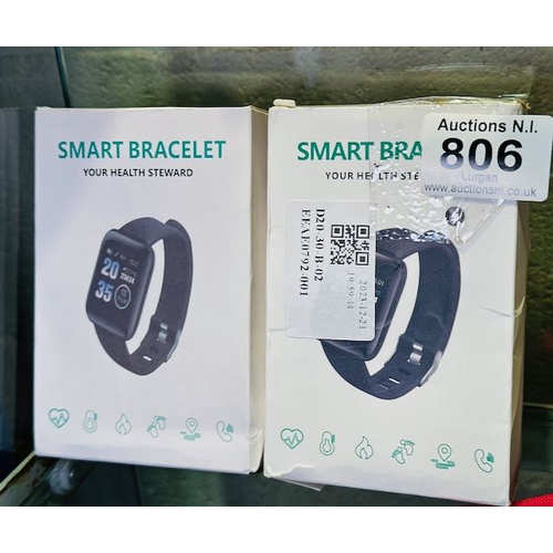 806 - Smart Watch x 2