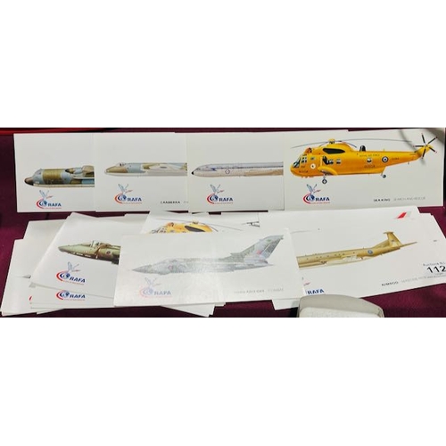 112 - Collection of The Royal Air Forces Association Postcards