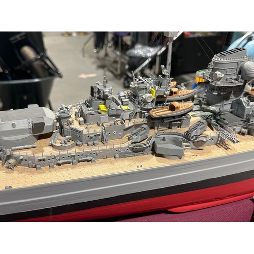 115 - Large Model Battleship - Approx 4'2