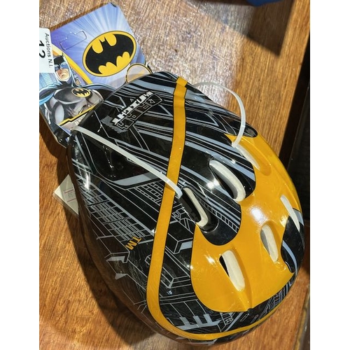 12 - Tagged/Unused Kids Helmet - Batman