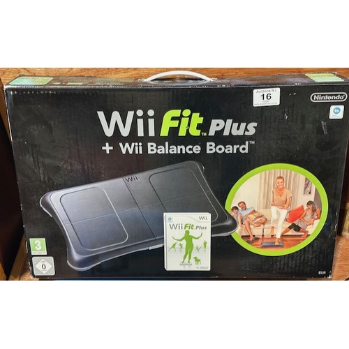 16 - Nintendo Wii Balance Board In Original Box