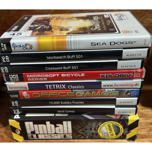 45 - Approx 9 x PC Games Incl Pinball Classics