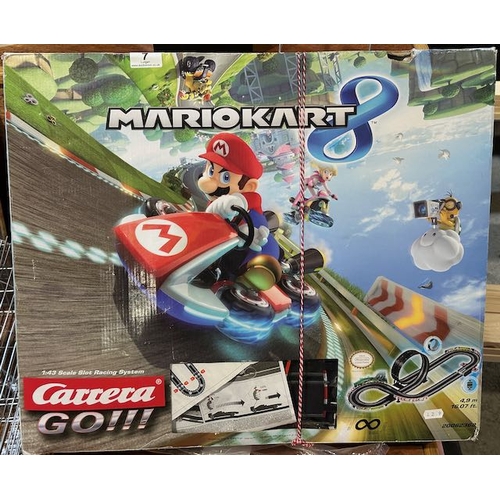 7 - Carrera Go Mario Kart 1:43 Slot Racing System In Original Box