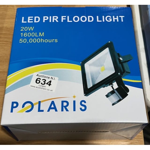 634 - Boxed Polaris 20W LED PIR Floodlight