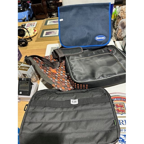 636 - Selection of Laptop Bags /Satchels