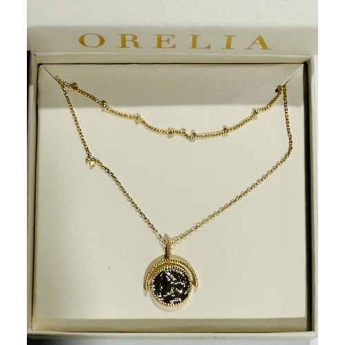 1004 - Orelia Swivel Fob Pendant Necklace