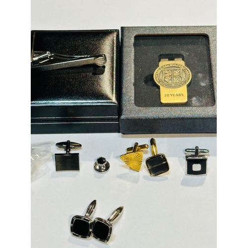 1025 - Collection of Cufflinks & Tie Pins