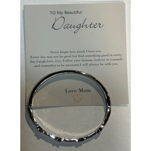 1032 - To My Beautiful Daughter Necklace & Bracelet