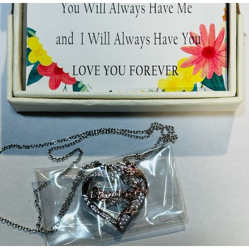 1032 - To My Beautiful Daughter Necklace & Bracelet