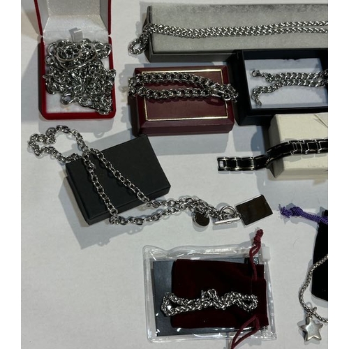 1069 - Collection of Stainless Steel & Stainless Style Jewellery