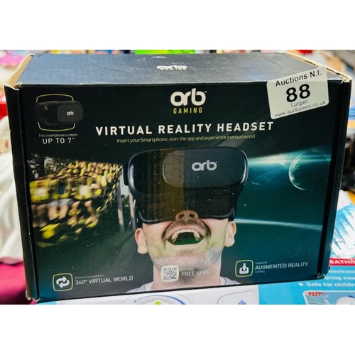 88 - ORB VR Headset In Box