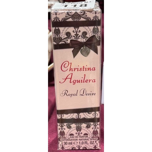 118 - Christina Aguilera Royal Desire 30ml - Sealed