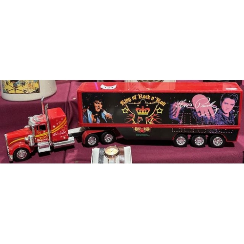 124 - Large Elvis Model Lorry