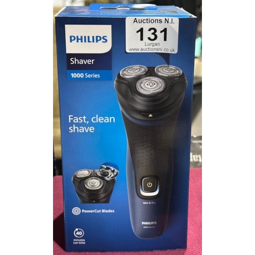 131 - Box Sealed Philips Shaver 1000