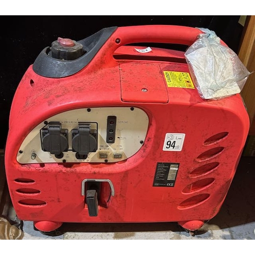 161 - Petrol Generator 94db 2000w