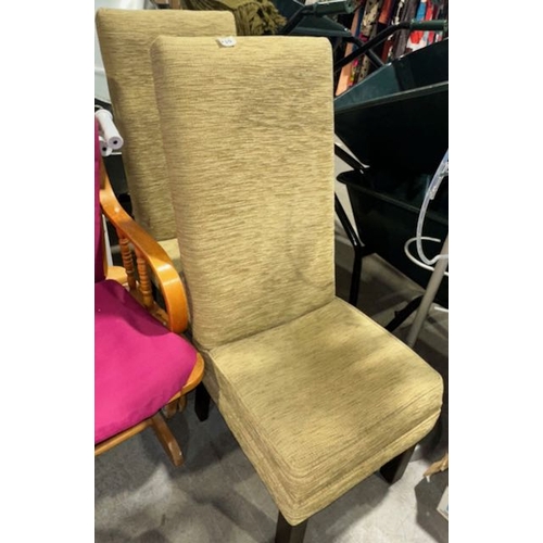 235 - Pair Of Upholstered Nursing Chairs