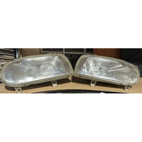 275 - Set of Hella Headlights