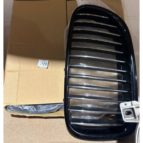 278 - set of Unused Basis BMW Grills