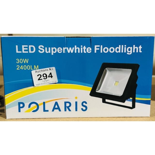 294 - Boxed Unused 30W Superwhite LED Floodlight