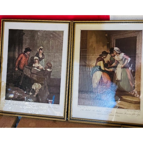 297 - Large Quantity Of Quality Framed Prints Incl 8 Cries Of London