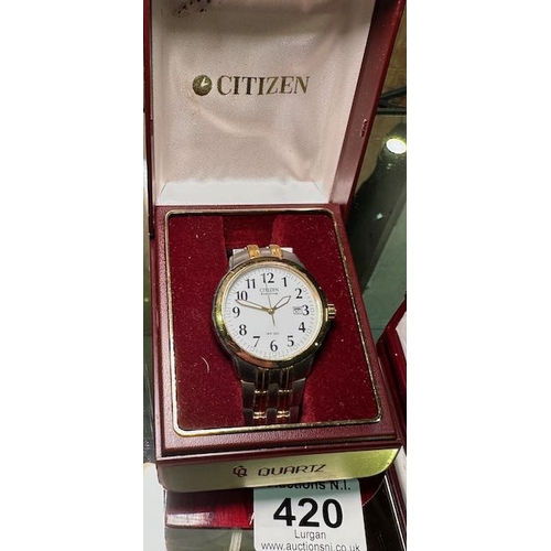 420 - Citizen Eco Drive Watch