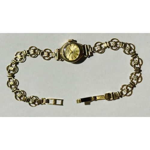 356 - Beautiful Vintage Reo-Gran Watch on 9ct Bracelet