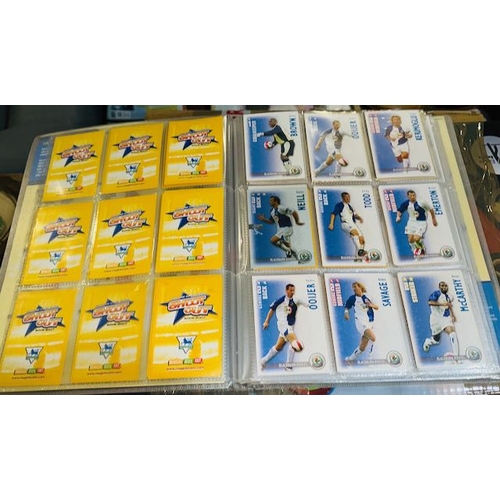 187 - Folder Of Shoot Out Football Cards