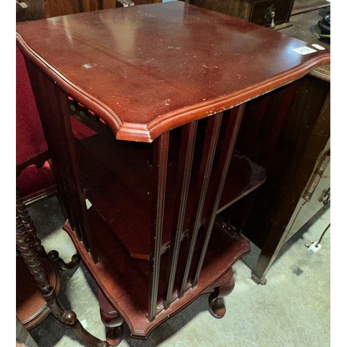 279 - Vintage Revolving LP/Books Stand