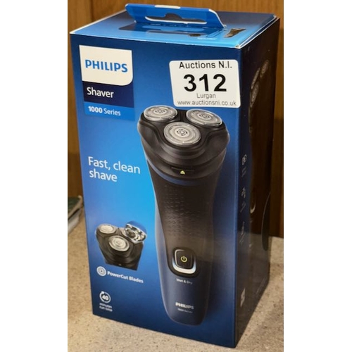 312 - Box Sealed Philips Shaver 1000