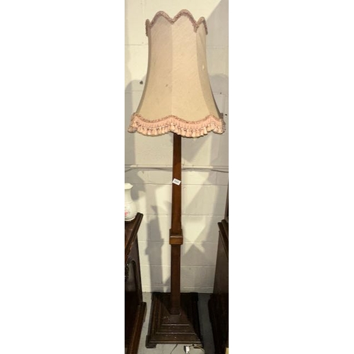 566 - Large Standard Lamp With Shade