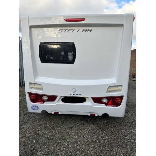 402A - Stellar Lunar 2 Berth Caravan - Comes With Owner Manuals & History