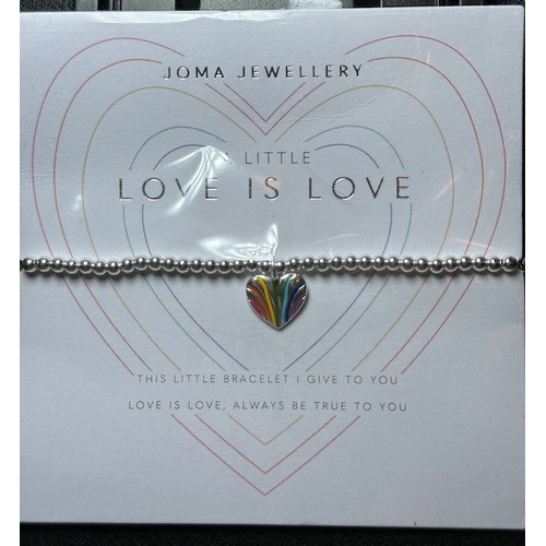 918 - Joma Jewellery 'A Little Love is Love' Bracelet