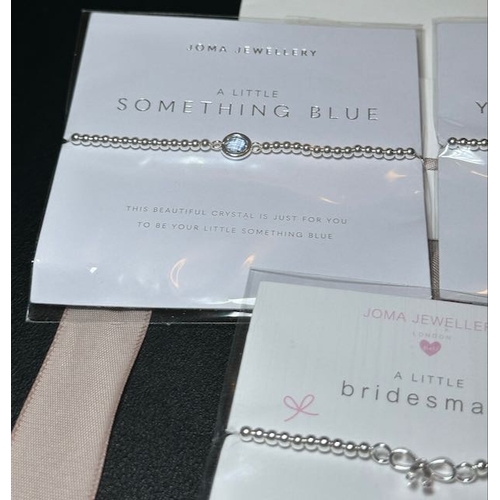 953 - Joma Jewellery 'A Little Something Blue, You're Engaged + Bridesmaid Bracelets