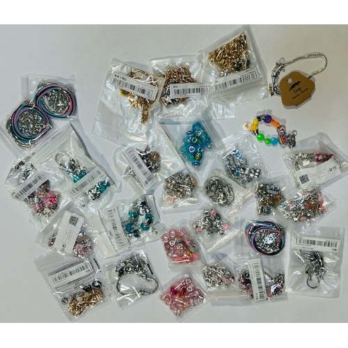 1051 - Large Collection of Charms & Charm Bracelets