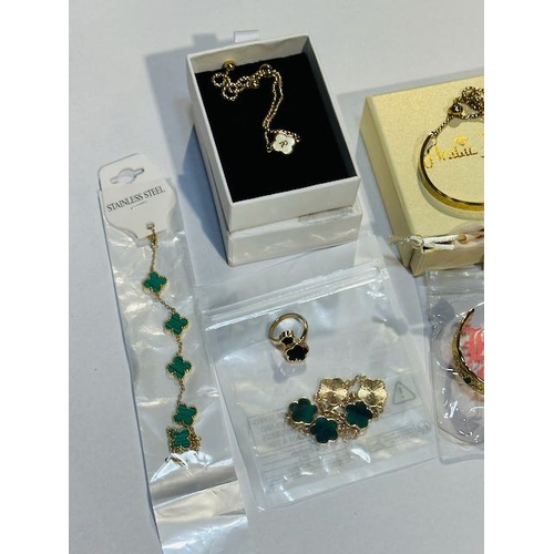 954 - Collection Of Clover And Other Jewellery