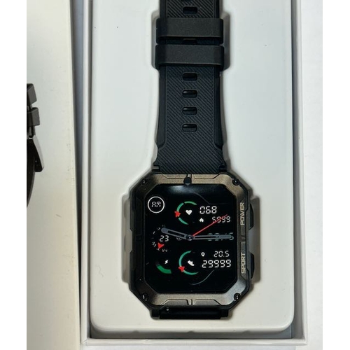 987 - Boxed Square Faced Smartwatch