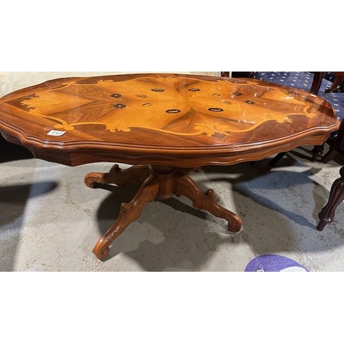 212 - Italian Inlaid Coffee Table